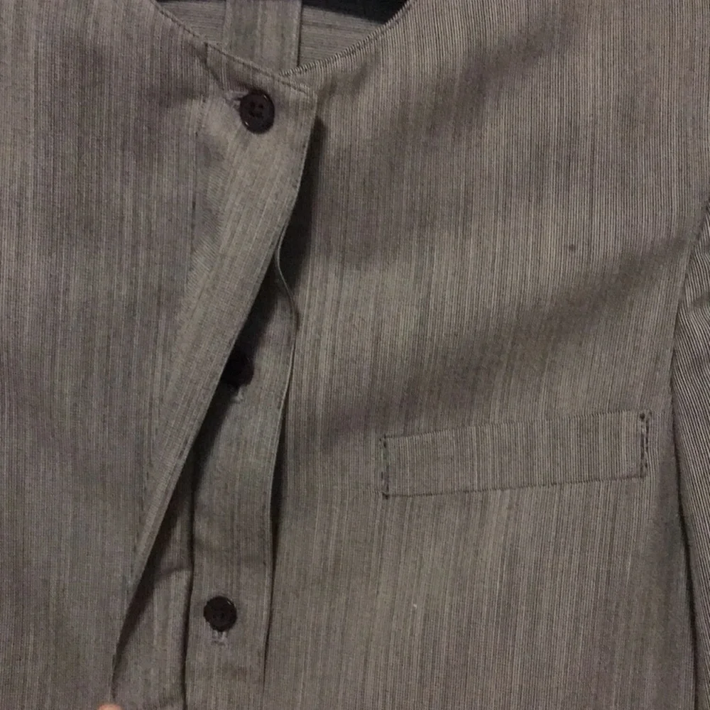 Touché Tapered Box-cut Vintage Jacket with Shoulder Pads - Picture 3 of 4